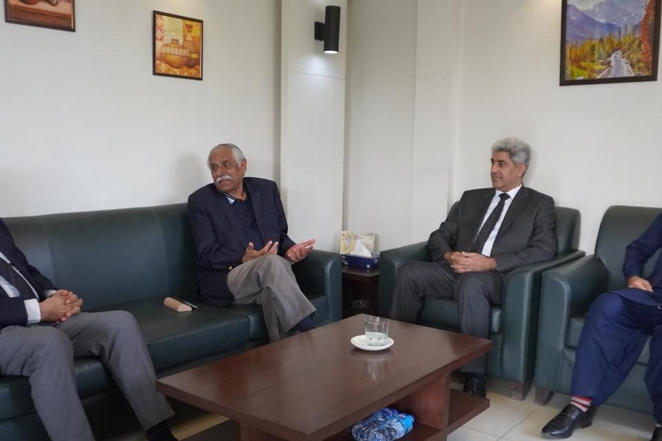 Former National Coordinator NACTA, Tariq Parvez PSP, SI, (Ex IGP, DG FIA) visited NACTA