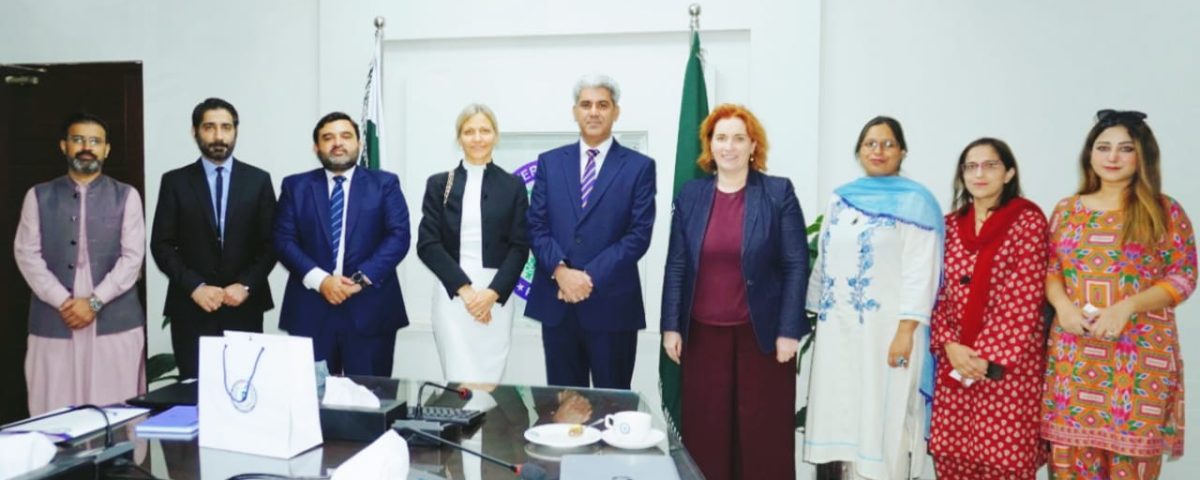 EU and UNODC delegates Visit to NACTA on October 3rd