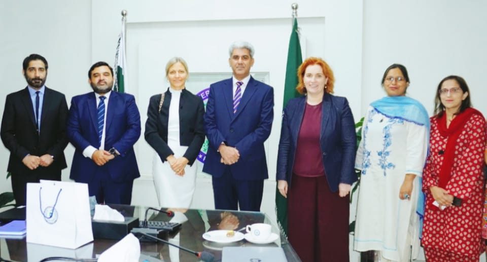 EU and UNODC delegates Visit to NACTA on October 3rd